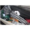 Image 2 : METAL TRUNK WITH CAMPING GEAR