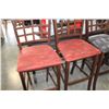 Image 2 : TWO PAIR OF MODERN BARSTOOLS