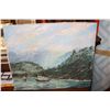 Image 1 : ORIGINAL PAINTING BY OTTO JEGODTKA CALLED EGMONT ON SUNSHINE COAST