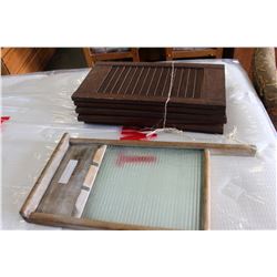 SMALL SHUTTERS AND WASHBOARD