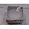 Image 1 : STERLING SILVER CUBIC ZIRCONIA BANGLE BRACELET RETAIL $150.00