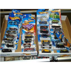 TWO TRAYS OF NEW HOT WHEELS CARS