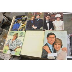 LOT OF PRINCESS DIANA HARDCOVER BOOKS