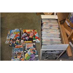 BOX OF COLLECTIBLE COMICS