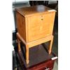 Image 1 : VINTAGE WALNUT INLAID SMOKER STAND