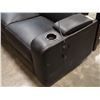 Image 2 : NEW HOME ELEGANCE DOUBLE POWER RECLINING THEATRE LOVESEAT WITH CONSOLES