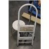Image 3 : COAT STAND AND STOOL AND FOLDING STEP