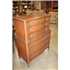 Image 2 : FRENCH PROVINCAL VICTORIAVILLE TWO PIECE CHEST OF DRAWERS