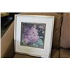 Image 1 : LILAC LAVANDE DETAIL FRAMED PRINT