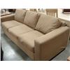 Image 1 : BROWN FABRIC SOFA