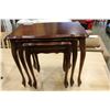 Image 1 : FRENCH PROVINCAL NESTING ENDTABLE SET