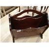 Image 1 : WOOD MAGAZINE RACK