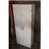 Image 2 : WHITE TWO DOOR STORAGE CABINET