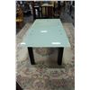 Image 2 : GLASS TOP DINING TABLE