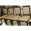 Image 2 : SIX DINING CHAIRS