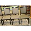 Image 3 : SIX DINING CHAIRS