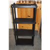 Image 1 : BLACK FOUR TIER SHELF