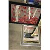 Image 2 : SHADOW BOX PRINT AND CLOCK AND MIRROR
