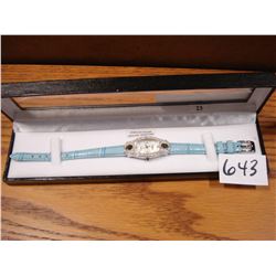 STERLING SILVER LADIES WATCH RETAIL $300.00