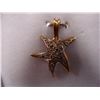 Image 2 : 10KT YELLOW GOLD GENUINE DIAMOND STARFISH PENDANT RETAIL $600.00