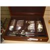 Image 1 : PLATED CUTLERY SET IN CASE