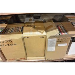 FOUR BOXES OF RECORDS