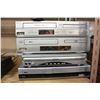 Image 1 : FOUR CD, DVD AND VHS PLAYERS
