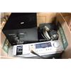 Image 1 : BOX OF STEREO AND ELECTRONICS