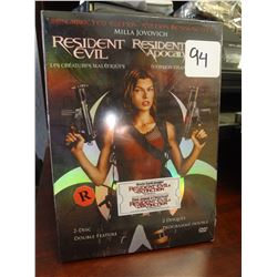 (NEW) Resident Evil + Resident Evil Apocalypse