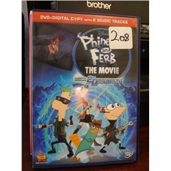 Used Phineas & Ferb The Movie