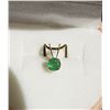 Image 2 : 10KT GOLD EMERALD PENDANT