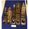 Image 1 : FIVE LARGE ANTIQUE HAND PLANES