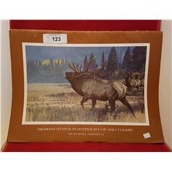 REMINGTON BIG GAME PORTFOLIO PRINTS