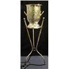 Image 1 : SILVER PLATE ICE BUCKET ON STAND