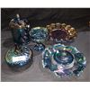 Image 1 : SIX PCS CARNIVAL GLASS