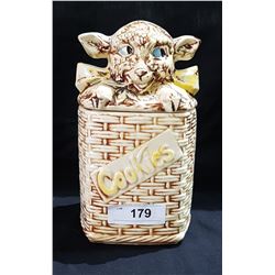 VINTAGE MCCOY LAMB COOKIE JAR