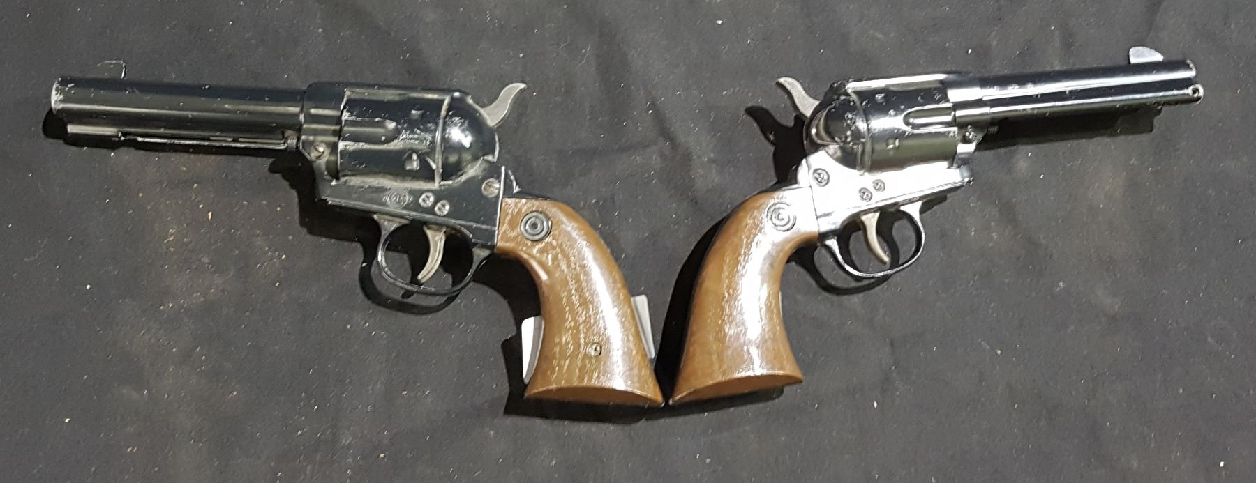 PAIR VINTAGE DAISY REVOLVER BB GUNS
