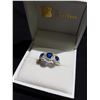 Image 2 : STERLING SILVER SWAROVSKI CRYSTAL RING
