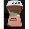 Image 1 : STERLING SILVER BLUE DIAMOND RING
