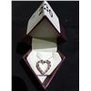 Image 1 : STERLING SILVER PINK SAPPHIRE HEART PENDANT