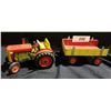 Image 1 : VINTAGE ZETOR TIN TRACTOR & WAGON