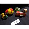 Image 2 : LOT OF 5 VINTAGE WIND UP JAPAN TIN TOYS