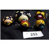 Image 1 : LOT OF 4 VINTAGE WIND UP JAPAN TIN LADYBUGS