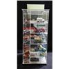 Image 4 : DISPLAY CASE W/APPROX 26 VINTAGE DIE CAST VEHICLES