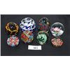 Image 1 : LOT OF 8 ART GLASS PAPERWEIGHTS