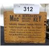 Image 2 : VINTAGE MAC KEY DELUXE MODEL TELEGRAPH IN ORIGINAL BOX