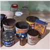 Image 1 : NINE VINTAGE COFFEE JARS, TINS ETC