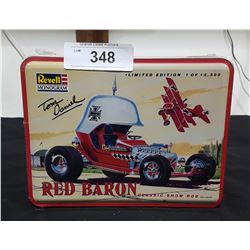 N.O.S. LTD ED. REVELL MONOGRAM "RED BARON" MODEL KIT IN COLLECTIBLE TIN