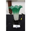 Image 2 : ART GLASS TABLE LAMP W/INTERCHANGEABLE SHADES