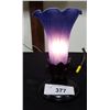 Image 3 : ART GLASS TABLE LAMP W/INTERCHANGEABLE SHADES